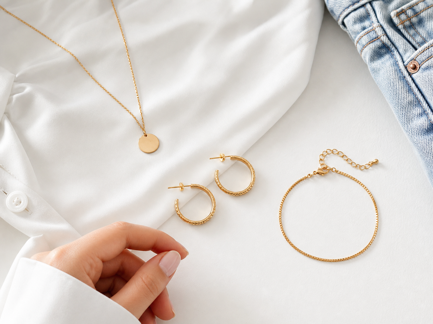 Pearl-inspired everyday jewelry for softness